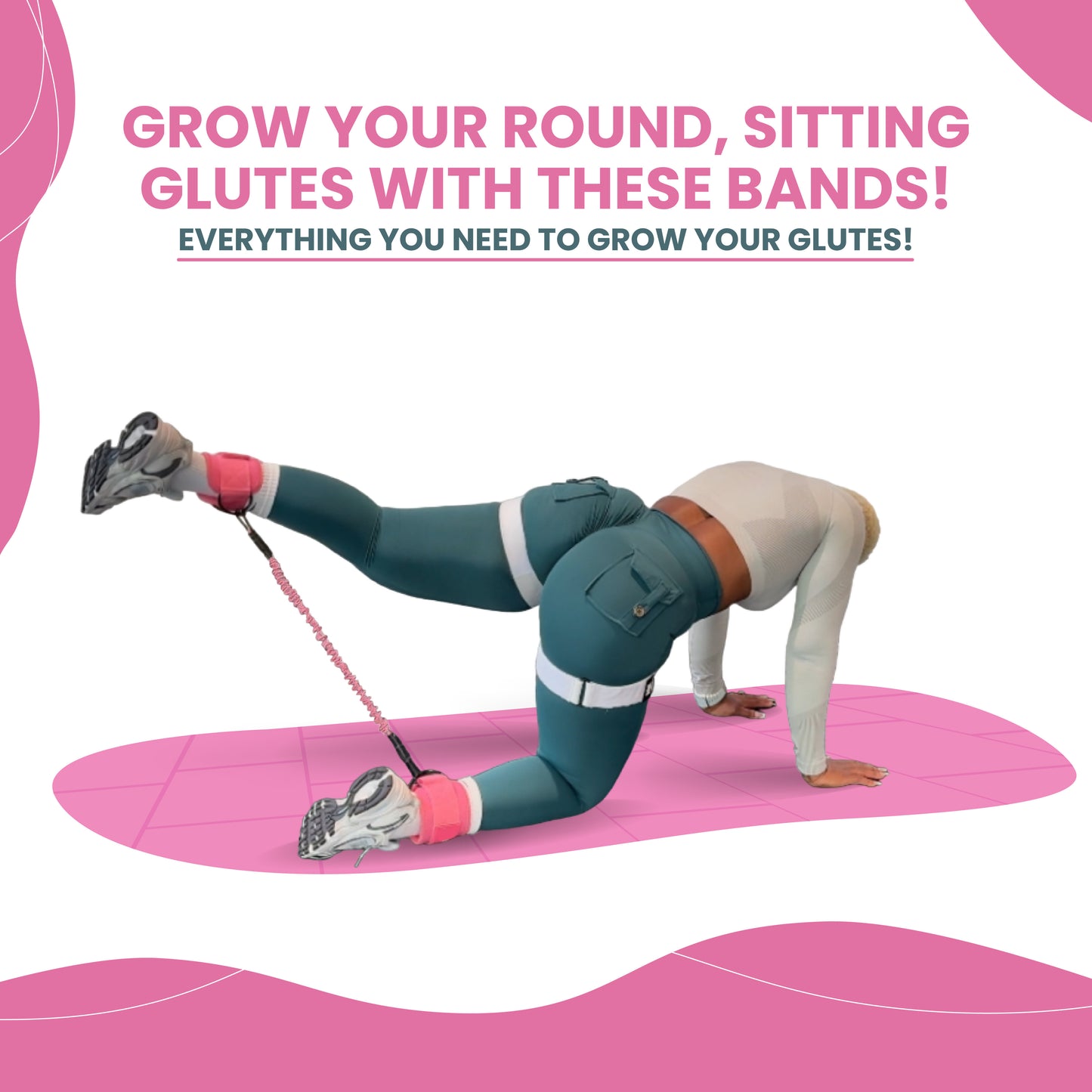 Glute Ankle Resistance Bands